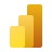 Power BI logo